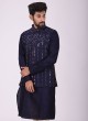 Wedding Wear Art Silk Nehru Jacket Set